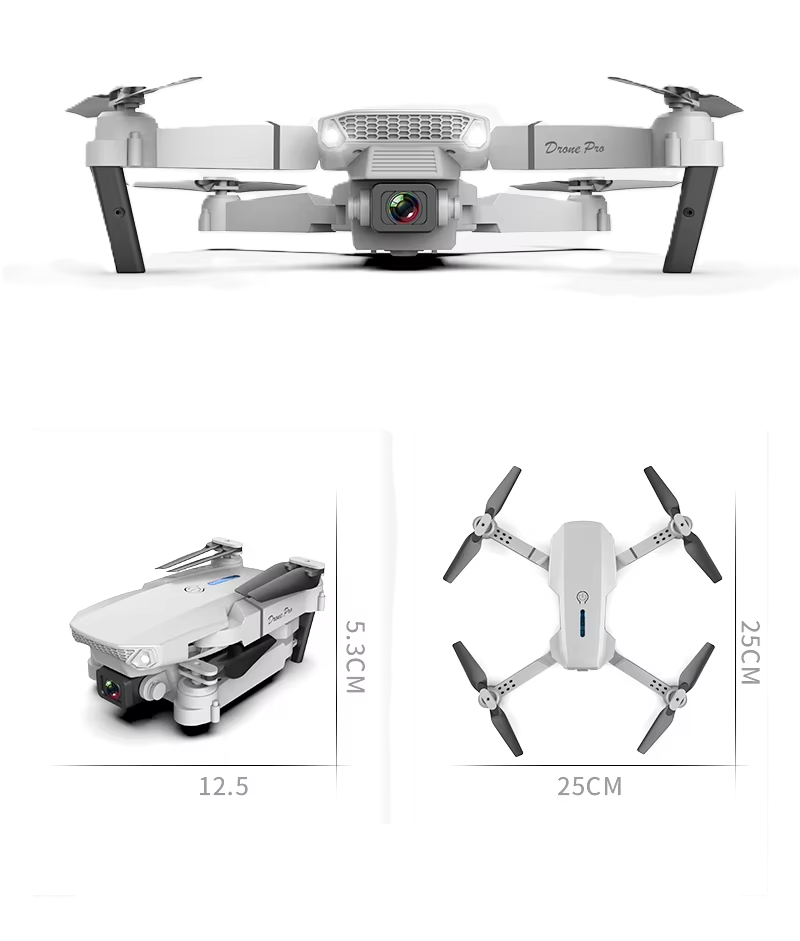 Mini Drone E88 4K Cámara HD