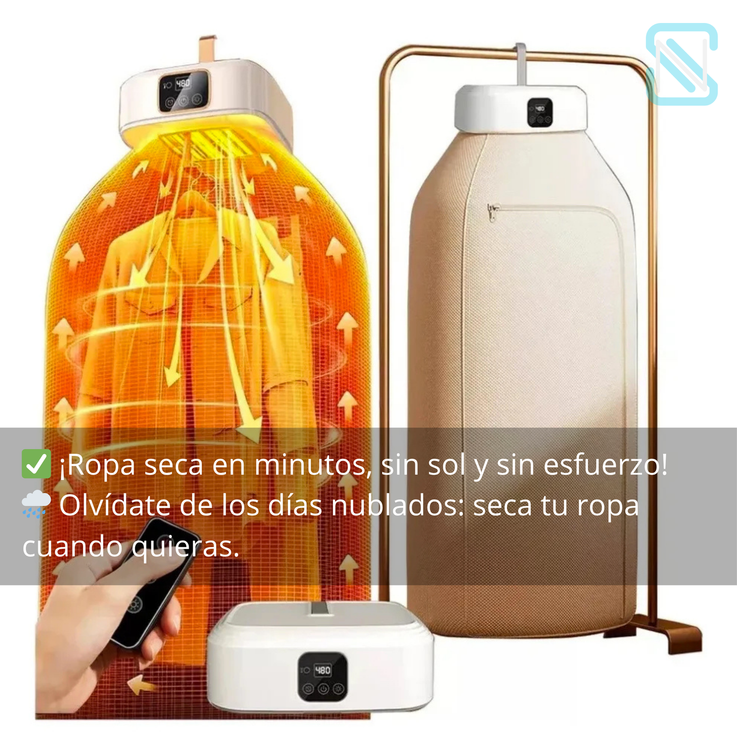 Secadora Ropa Portatil