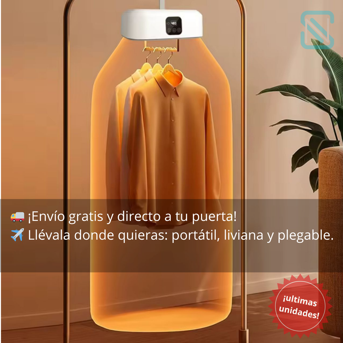 Secadora Ropa Portatil